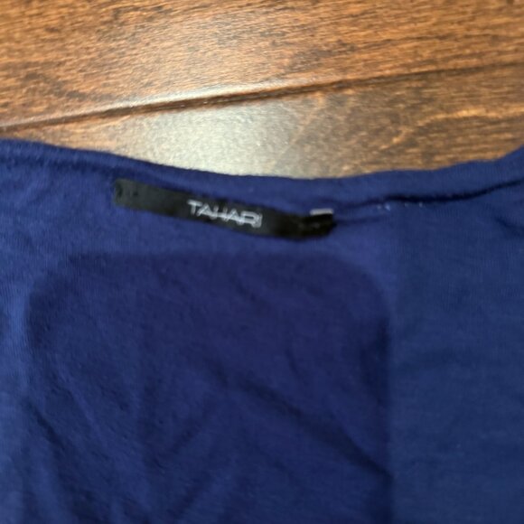 Tahari Easy Jersey Button-Front Tank Dress - Picture 6 of 9